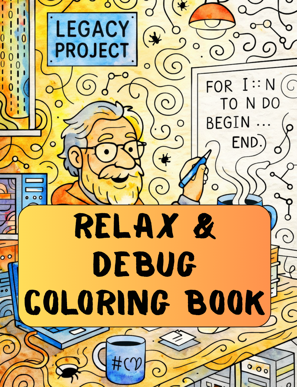 Programmer Coloring Book for Adults