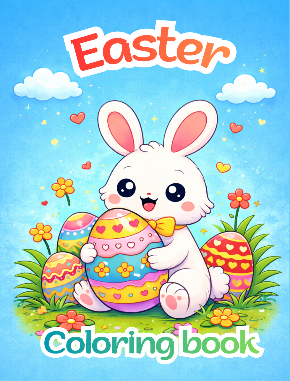 Easter Coloring Book for Kids