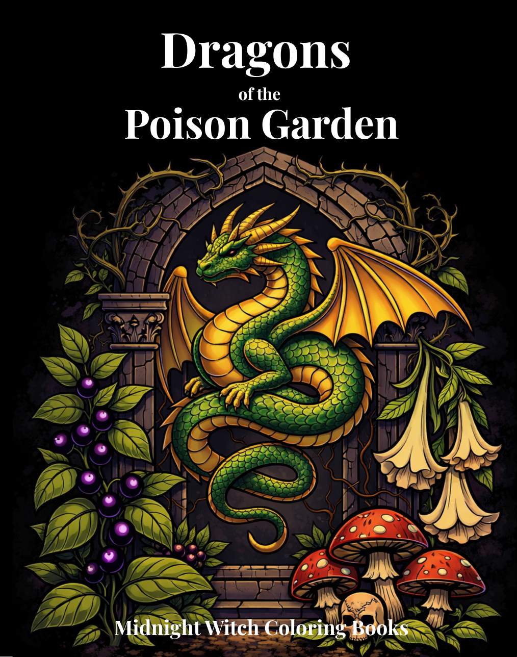 Midnight Witch Coloring Books