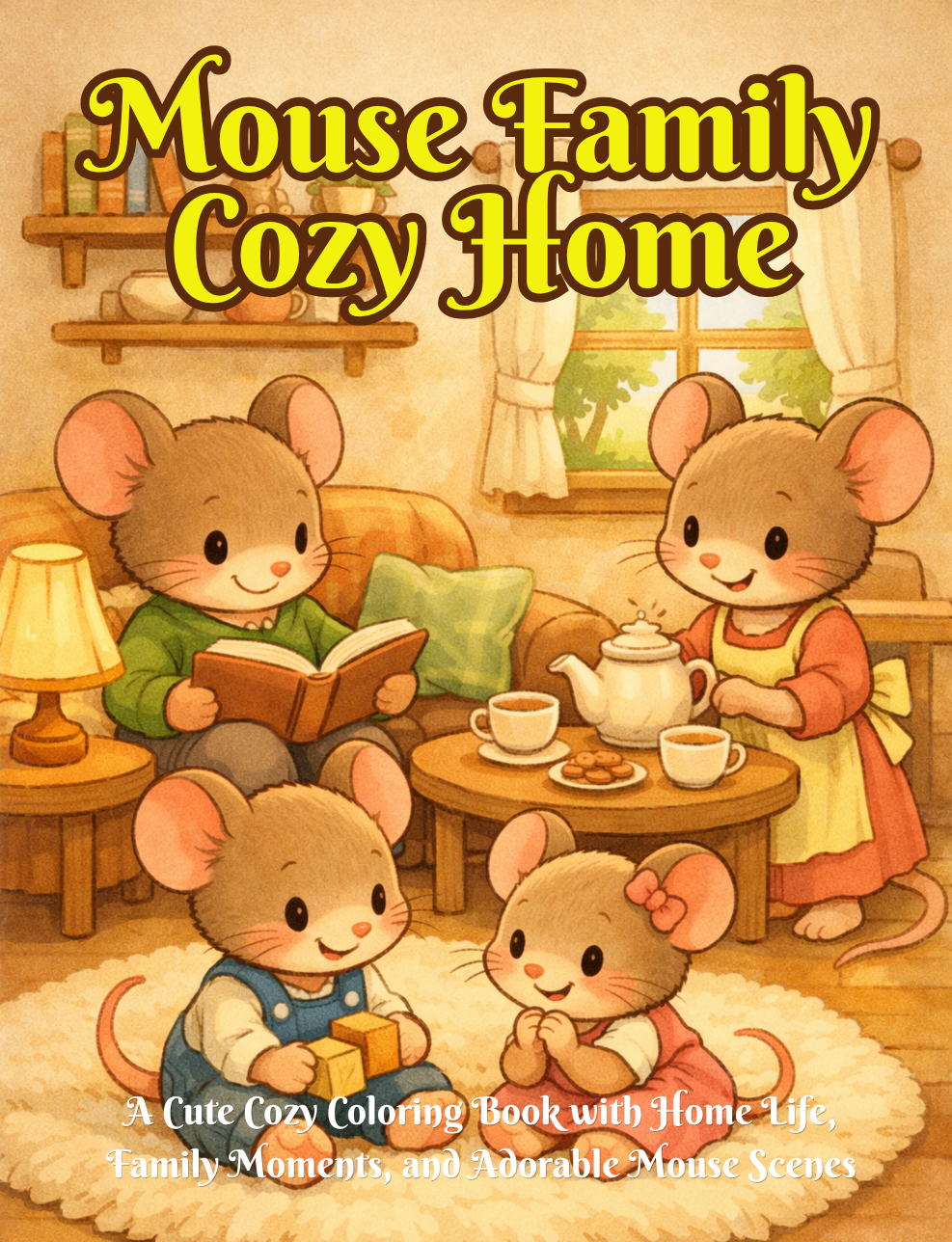 Mouse Family Cozy Home